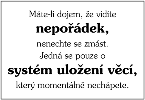 nepořádek